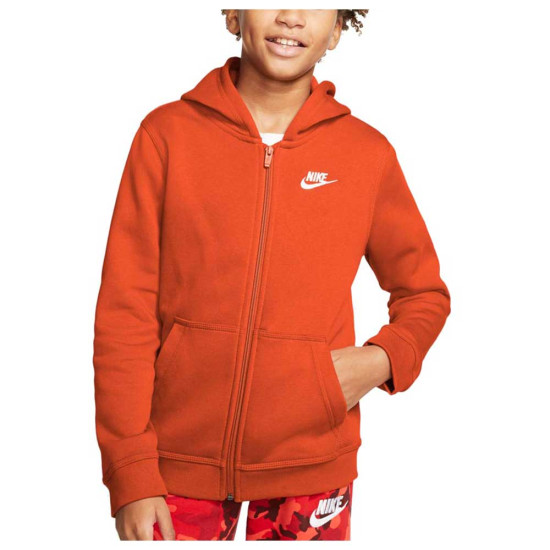 Nike Παιδική ζακέτα Sportswear Club Full-Zip Hoodie Nike Παιδική ζακέτα Sportswear Club Full-Zip Hoodie
